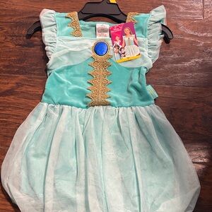 Disney Princess Jasmine Girls character tutu dress Size 6- NEW